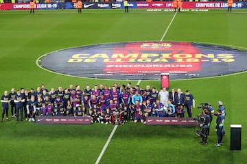 Todas las imágenes del Barça, otra vez campeón de LaLiga