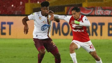 Santa Fe - Tolima en vivo online: Liga BetPlay, en directo