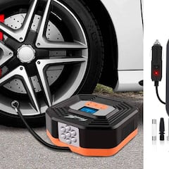 El compresor de aire portátil más vendido en Amazon, con inflado rápido y pantalla LED