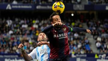 Málaga 1 - Levante 1: resumen, goles y resultado del partido de LaLiga Hypermotion 2025