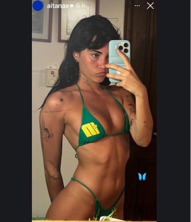 La fotografía en bikini con la que Aitana ha revolucionado las redes sociales 