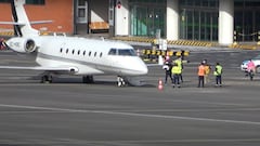 Juventus: Cristiano's private jet returns to Turin - but without the player