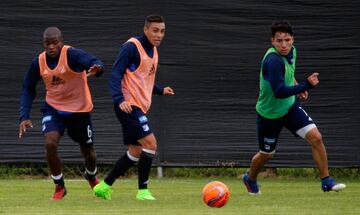 Millonarios entrena previo a su visita a Cali en la última fecha de la Liga Águila 