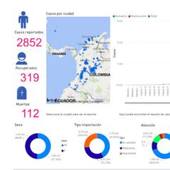 Mapa de casos y muertes por coronavirus por departamento en Colombia: hoy, 13 de abril