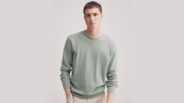 Jersey liso para hombre de Springfield disponible en su página web.