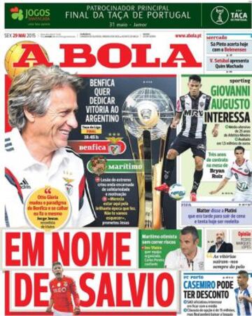 Portadas de la prensa deportiva