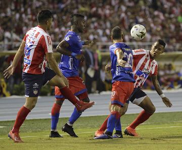 Junior de Barranquilla y Deportivo Pasto disputaron el partido de ida de la gran final de la Liga Águila 2019 I en el Metropolitano. La vuelta se jugará el miércoles 12 de junio. 