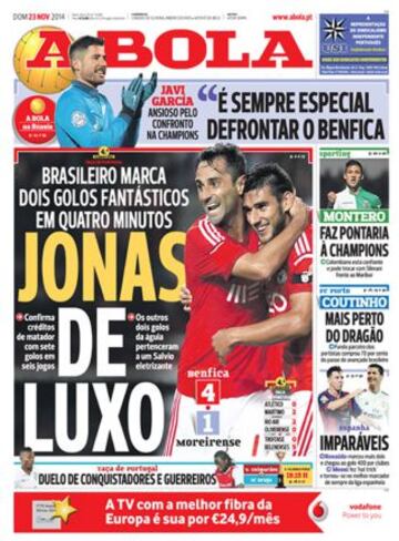 Portadas de la prensa deportiva