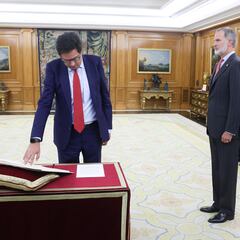 El ministro sustituto de Escrivá le manda un recado a los antimadridistas en su toma de posesión