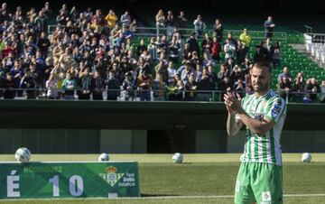 Presentación de Jesé Rodriguez como nuevo jugador del Real Betis. 