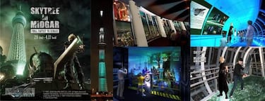 Contenido inédito de Final Fantasy VII Remake en lo alto de Tokio