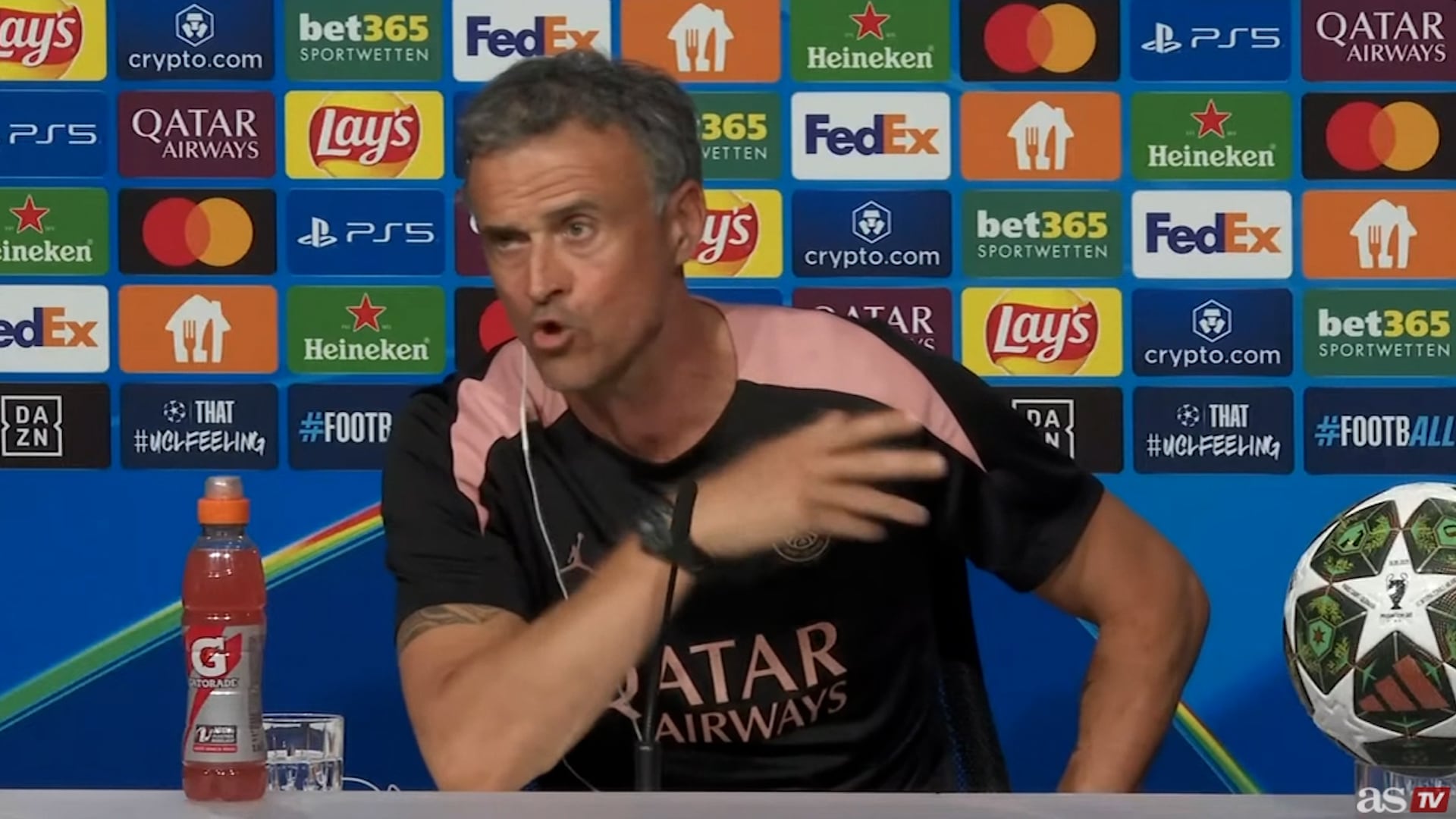 La pregunta que no gust a Luis Enrique: Otra cosa es que no lo queris ver...