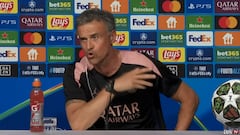La pregunta que no gustó a Luis Enrique: “Otra cosa es que no lo queráis ver...”