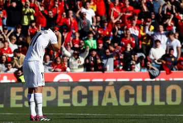 Asensio, tras fallar el penalti en Son Moix.