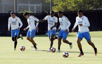 Colombia jugará esté miércoles contra Chile en Chicago.