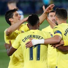 El Villarreal golea y reparte las plazas de Europa