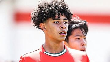 Cristiano Jr sube a la Sub-16