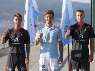 Equipación del Celta de Vigo para la campaña 2015-2016.