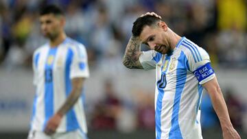 Scaloni sobre el estado de Messi: “Creo que terminó bien”