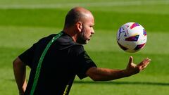 José Alberto, entrenador del Racing.