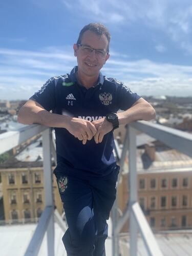 Paulino Granero: "La gente en Rusia se ha enganchado al fútbol"