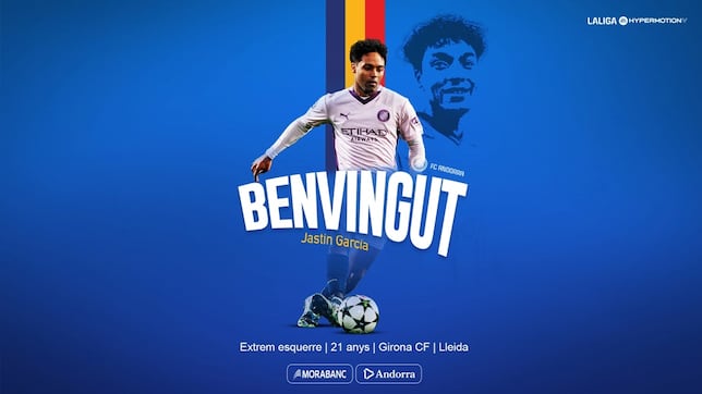 Jastin llega cedido por el Girona