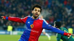 En marzo de 2012, cuando Salah aún estaba en el Al Mokawloon de Egipto, la liga egipcia se suspendió. Entonces, el 16 de marzo de ese mismo año, la selección Sub-23 de Egipto se midió al Basilea en un partido amistoso en Suiza. Salah salió en la segunda parte y metió dos goles. Un mes más tarde, el fichaje de Salah por el club basileo se hacía oficial. El actual jugador del Liverpool se quedó ahí durante dos temporadas y ganó dos ligas antes de poner rumbo al Chelsea.