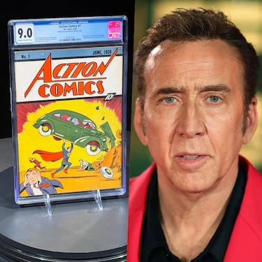 La intrahistoria tras el cómic más caro de la todos los tiempos: es el debut de Superman y fue robado a Nicolas Cage