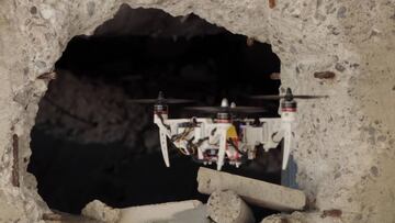Este dron puede encogerse y agrandarse en pleno vuelo