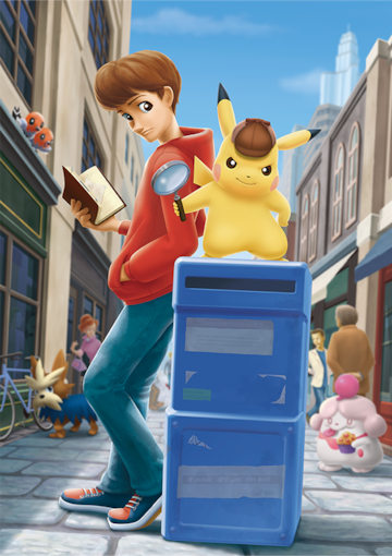 Ilustraci¨®n - Great Detective Pikachu: Birth of a New Combination (3DS)