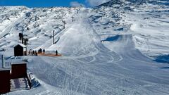 Las altas temperaturas golpean la estación de esquí de Groenlandia