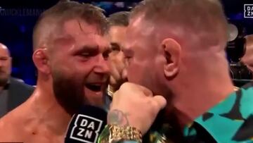 McGregor causes mayhem, confronts BKFC fighter after the fight