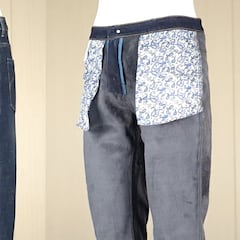 Este novedoso pantalón vaquero térmico tiene un forro polar para el frío