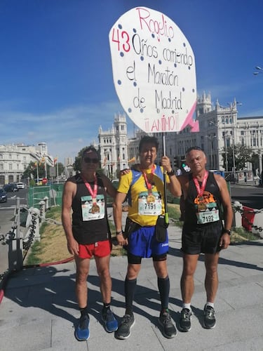 Rogelio Jiménez, 43 años sin faltar a la Maratón de Madrid