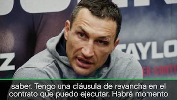 Klitschko: "Es pronto para la revancha, pero me siento bien"