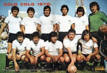 1 de febrero de 1975. Colo Colo derrota por 2-1 a Universidad de Chile con gol de Julio Cristoso en el 88’, en un partido válido por el Torneo Nacional.