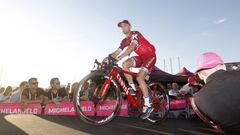 &Aacute;ngel Vicioso durante la presentaci&oacute;n del Giro de Italia 2017.