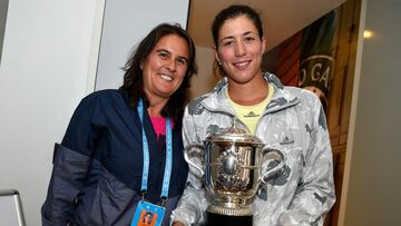 Muguruza to work with Martínez at upcoming tournaments