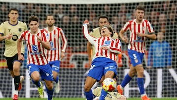 Here is a look at the controversial plays of the Atlético-Barcelona match in the Copa del Rey.