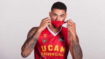 Augusto C&eacute;sar Lima, jugador del UCAM Murcia.