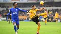 Jonny, durante un partido contra el Leicester.