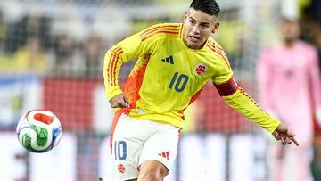 James Rodríguez y una supuesta molestia luego del amistoso ante Canadá