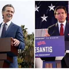 DeSantis vs. Newsom: Estos son los temas que se tocarán en el debate