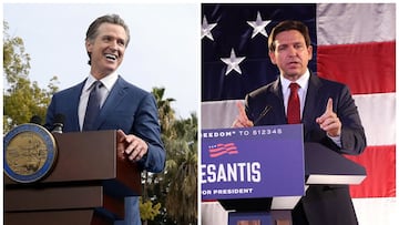 DeSantis vs. Newsom: Estos son los temas que se tocarán en el debate