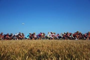 La caída del maillot amarillo en la sexta etapa