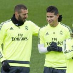 James convocado para los octavos de final de Champions