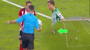 Toca aprendérsela: el Betis, primer beneficiado por la nueva regla...goles así se anularán