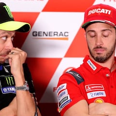 "Rossi está aterrorizado por dejarlo, pero Dovizioso sí quiere"