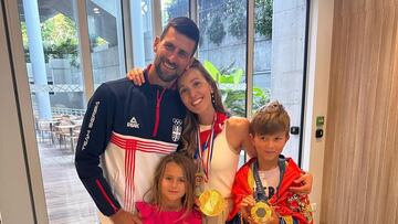 “La esposa de Djokovic se me acercó y me dijo cosas muy emocionantes... Fuimos los únicos que estuvimos”