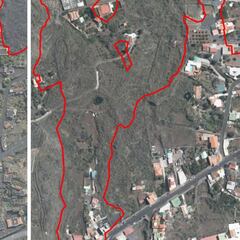 El antes y el después en La Palma tras la erupción del volcán en Cumbre Vieja